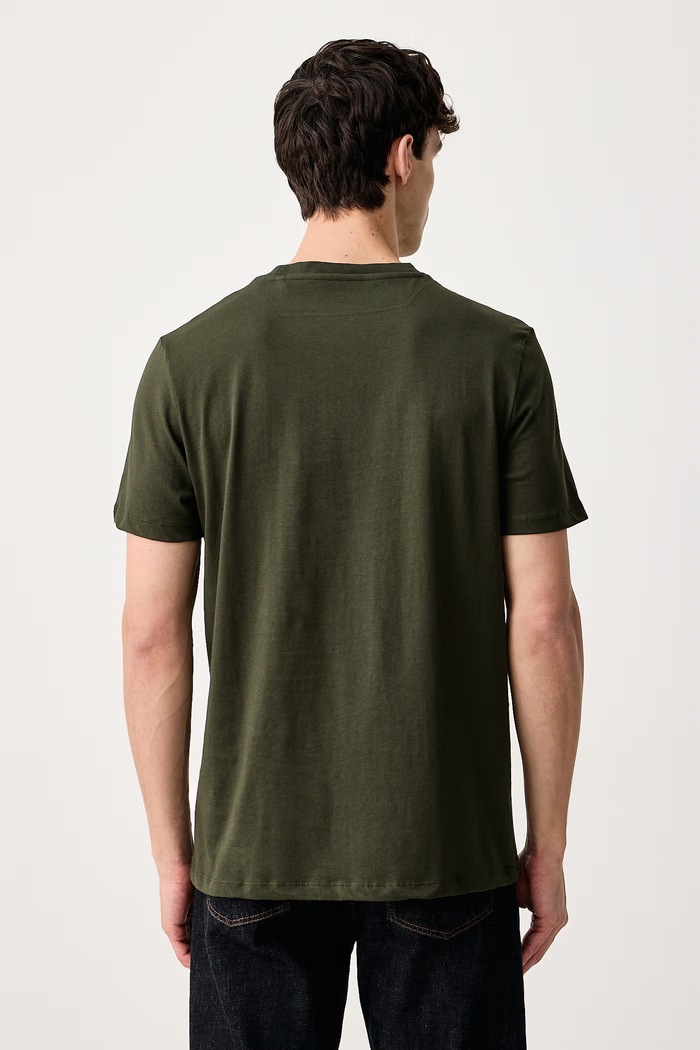Guess T-shirt ανδρικό βαμβακερό Z6BI06.K6537 πράσινο AW26