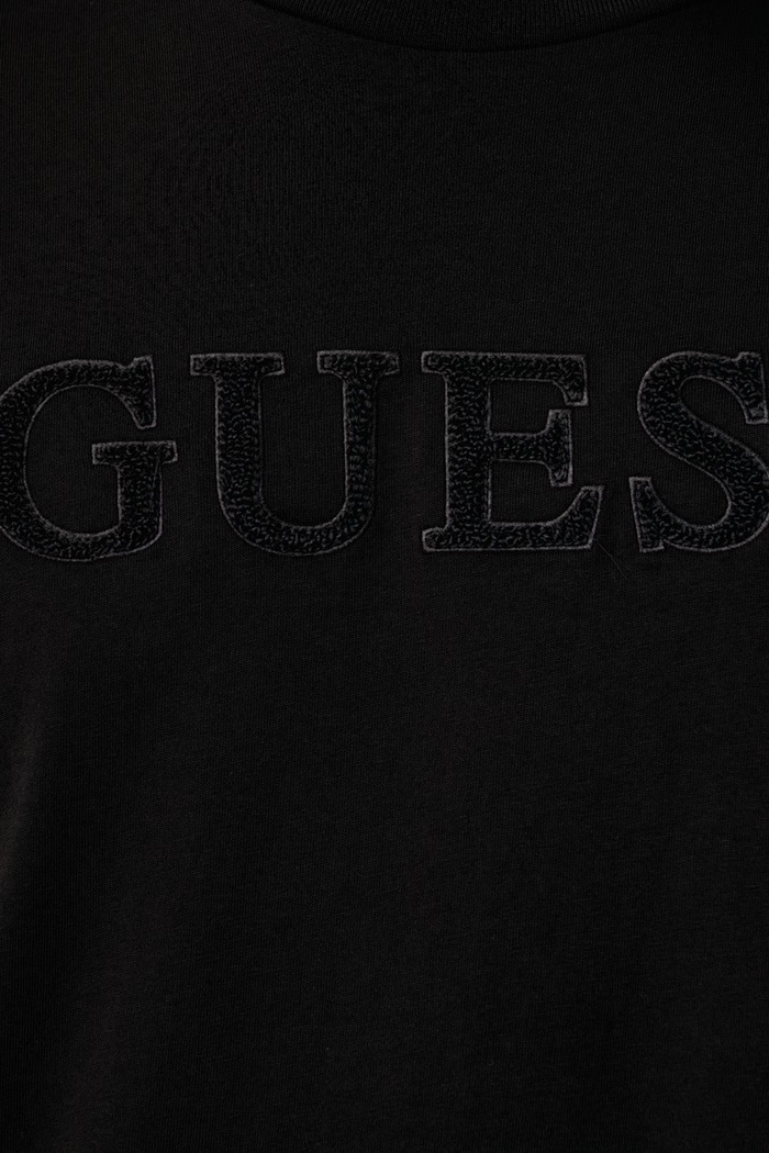 T-shirt ανδρικό βαμβακερό Guess Z6BI06.K6537 μαύρο