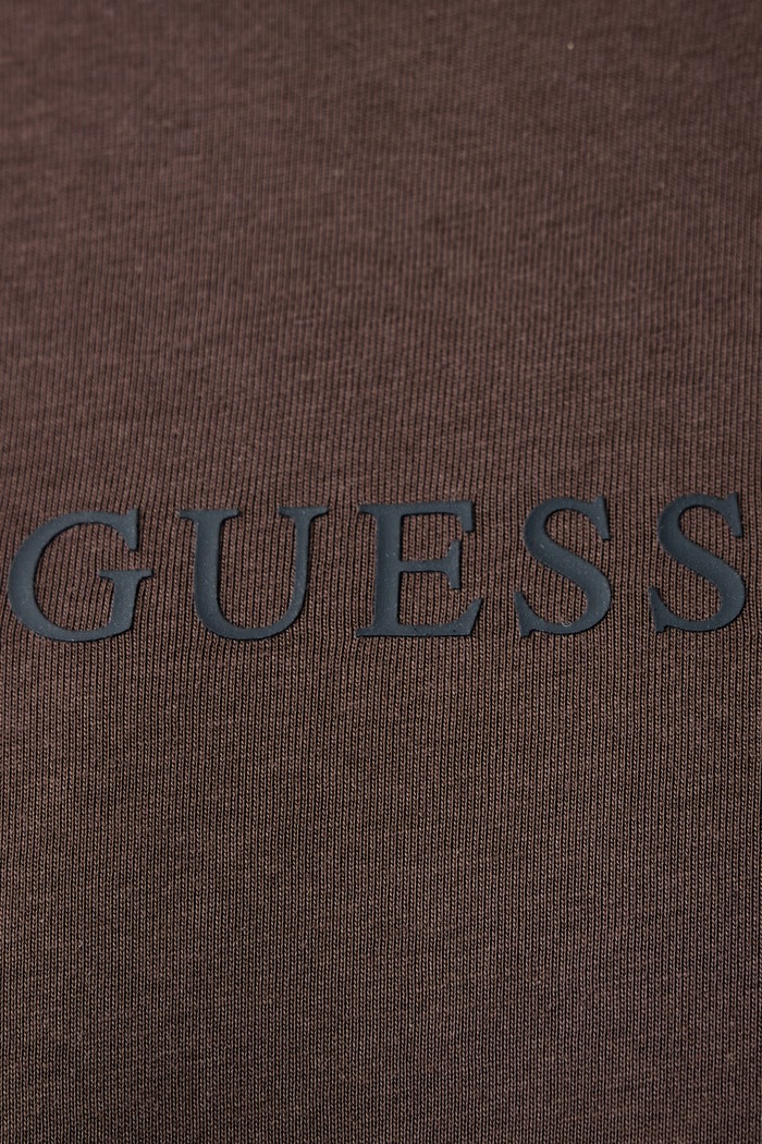 T-shirt męski bawełniany Guess Z6BI05.K6536 brązowy