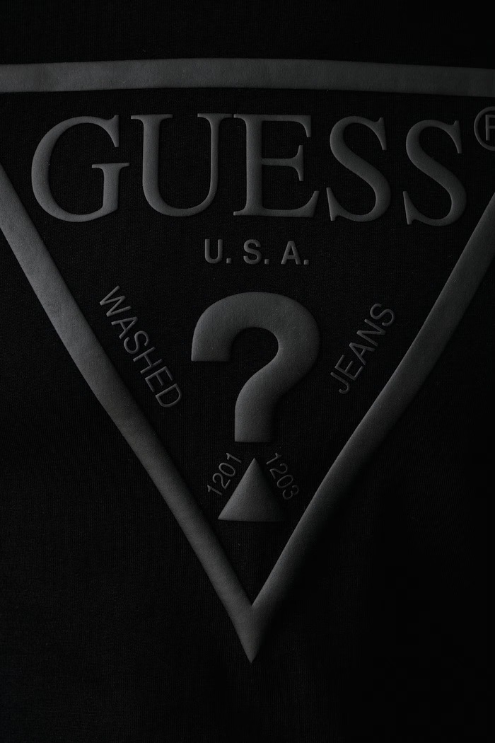 T-shirt męski bawełniany Guess M6YI71.K3745 czarny