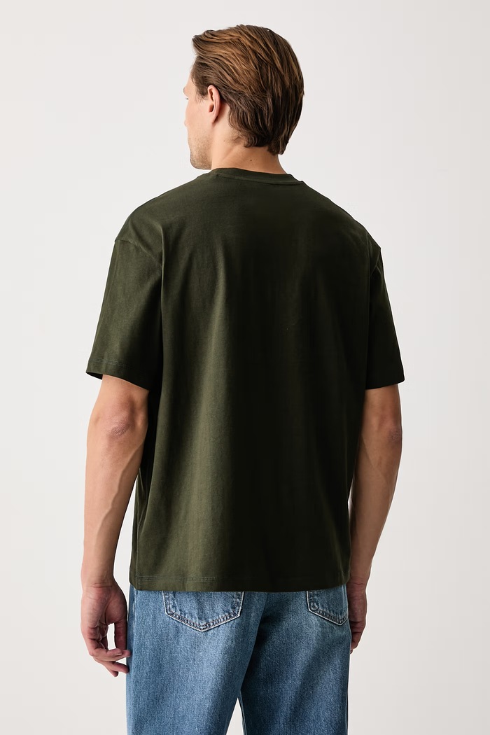 Abbigliamento Guess T-shirt da uomo in cotone M6BI55.K6192 verde