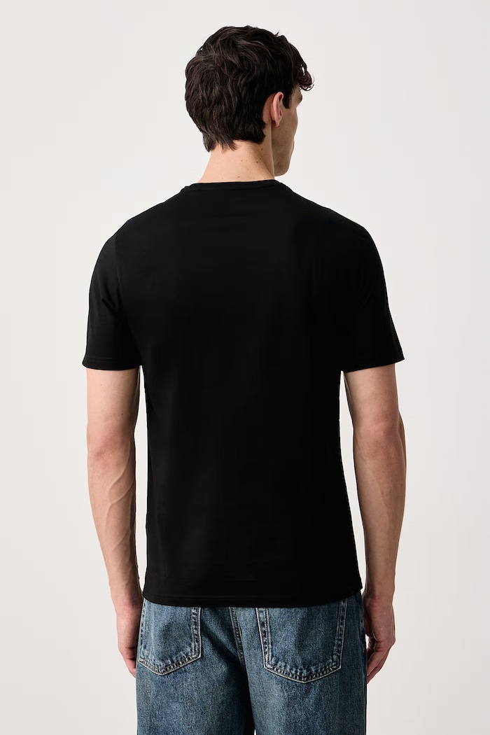 Guess T-shirt ανδρικό βαμβακερό M6BI43.K6180 μαύρο AW26