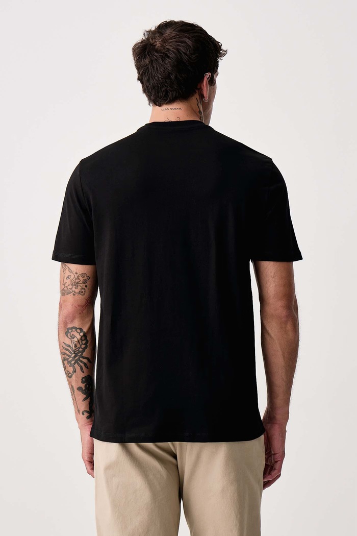 Odzież Guess T-shirt męski bawełniany M6BI41.K6178 czarny