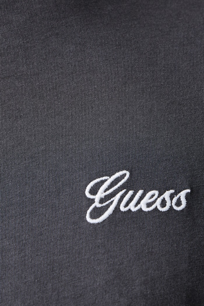 Odzież Guess T-shirt oversize męski bawełniany M6BI35.K6174 szary