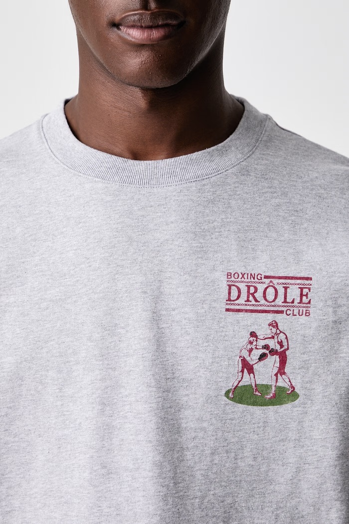 Drôle de Monsieur T-shirt męski bawełniany M.TS342.CO248