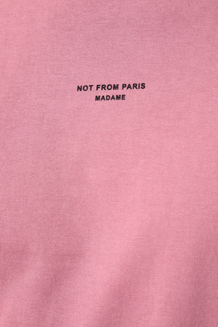 Drôle de Monsieur T-shirt oversize męski bawełniany Classic Slogan M.TS202.CO248
