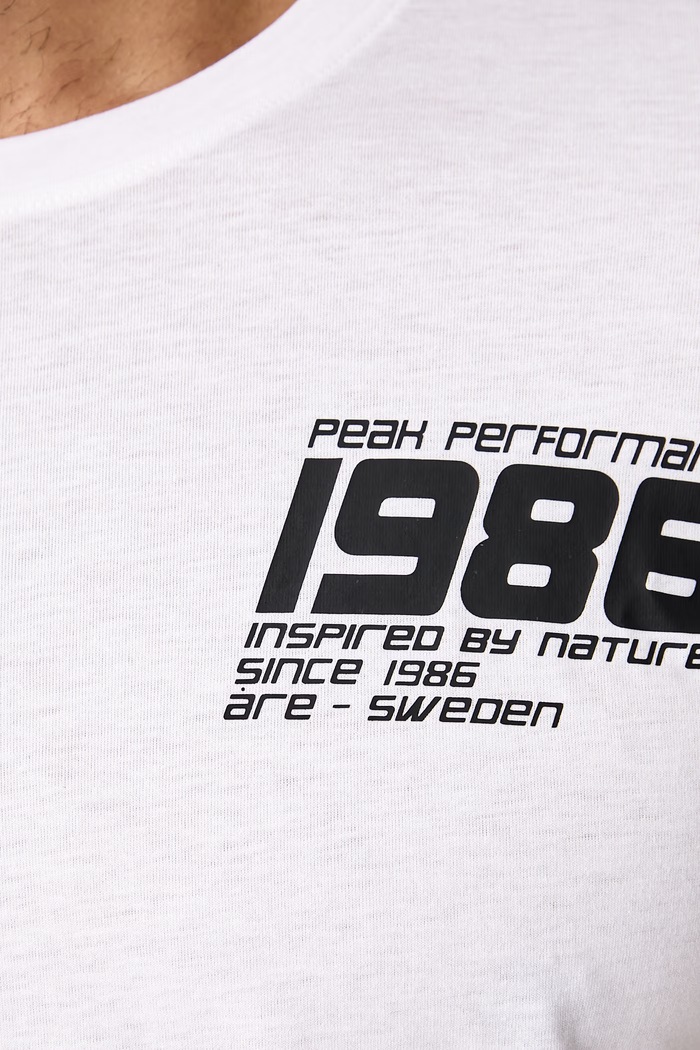 T-shirt męski Explore Peak Performance biały G79744400