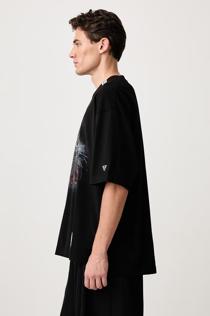 T-shirt cotton men's Maison MIHARA YASUHIRO J17TS823 black