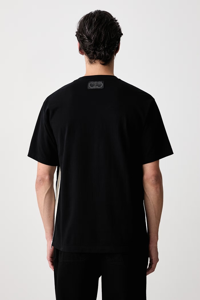 Odzież Undercover T-shirt bawełniany męski UP2F4803 czarny