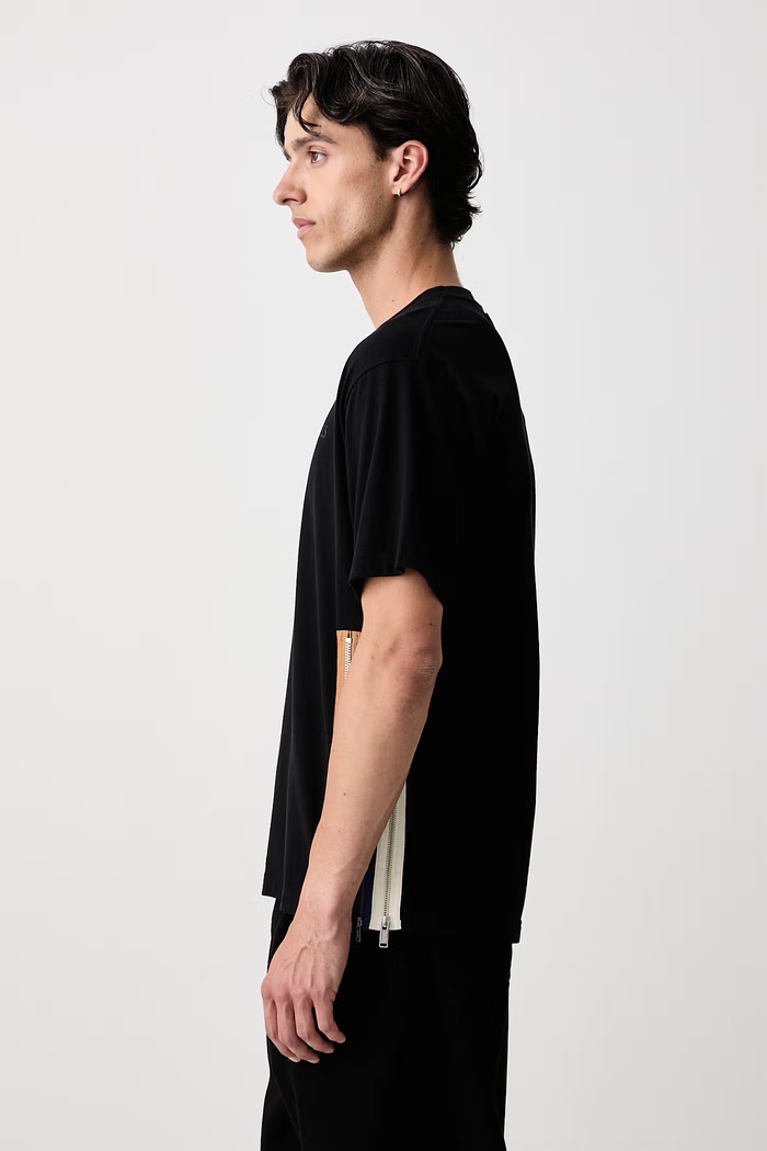 T-shirt bawełniany męski Undercover UP2F4803 czarny
