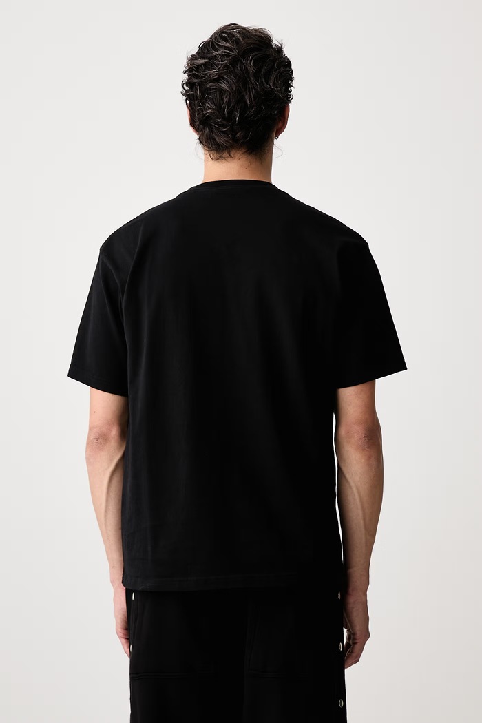 Odzież Undercover T-shirt bawełniany męski UC2F4814.1 czarny