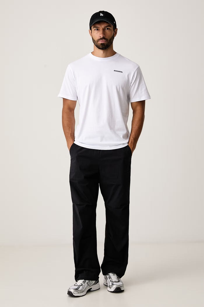 Rossignol T-shirt męski bawełniany WATERFALL RLPMY03 biały AW26