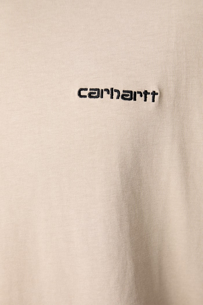 Carhartt WIP Script Embroidery T-shirt bawełniany męski I030435.2NQXX