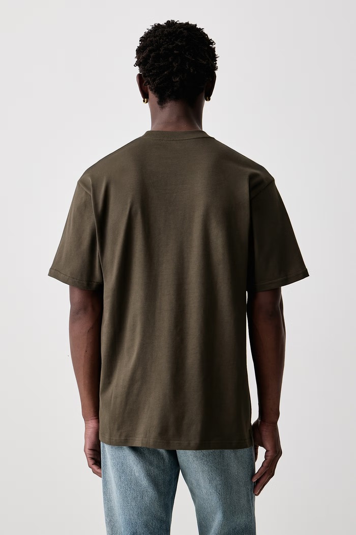 Odzież Carhartt WIP Madison T-shirt bawełniany męski I033000.00XXX zielony