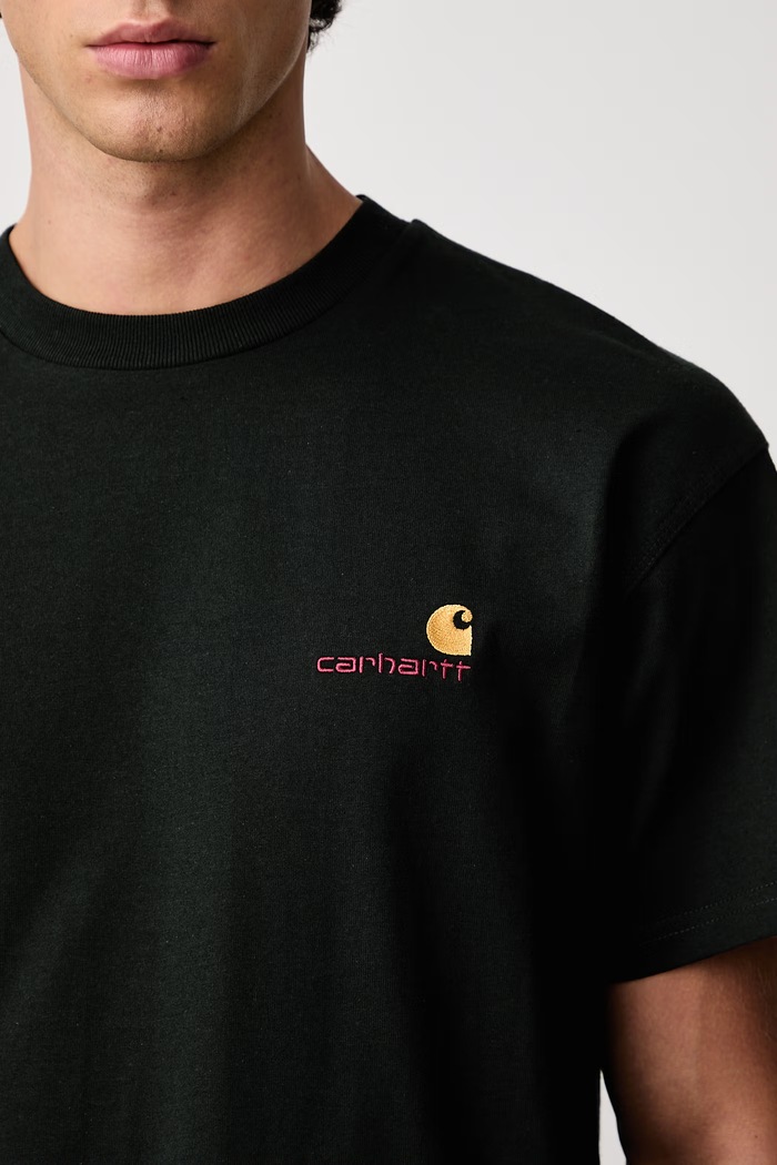 Carhartt WIP American Script футболка из хлопка для мужчин I029956.3T6XX