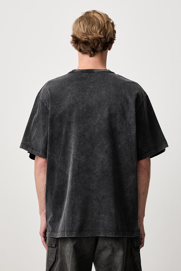 Clothing Off-White Off Stamp Overlap Regular t-shirt cotton men's 44MAA16NF26J005001 black