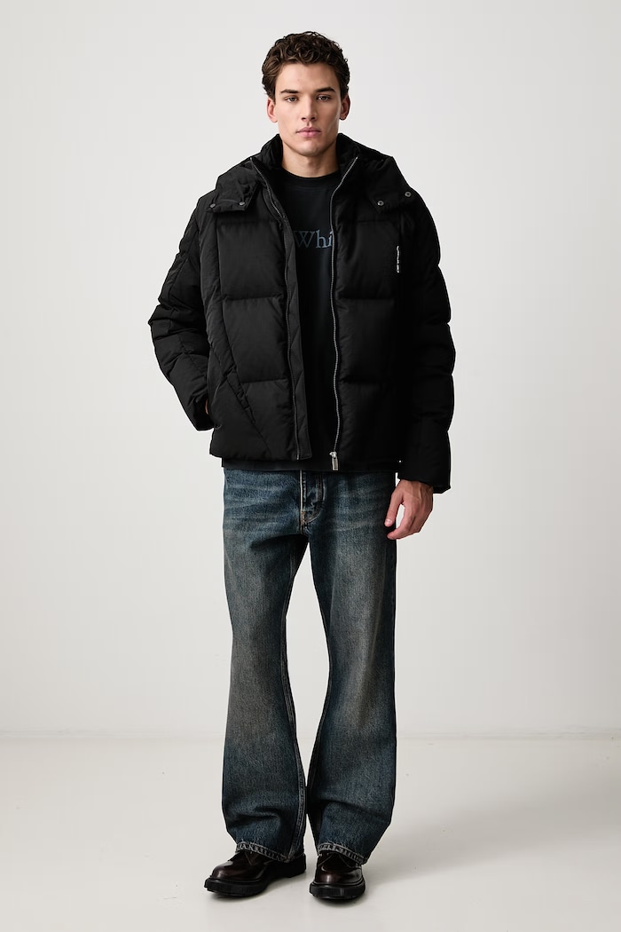 Off-White Negative Big Bookish Skate tričko bavlněné pánské 44MAA120F26J01D460 šedá AW26