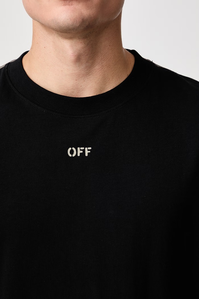 Off-White Negative Arrow Skate футболка из хлопка для мужчин 44MAA120F26J01C001
