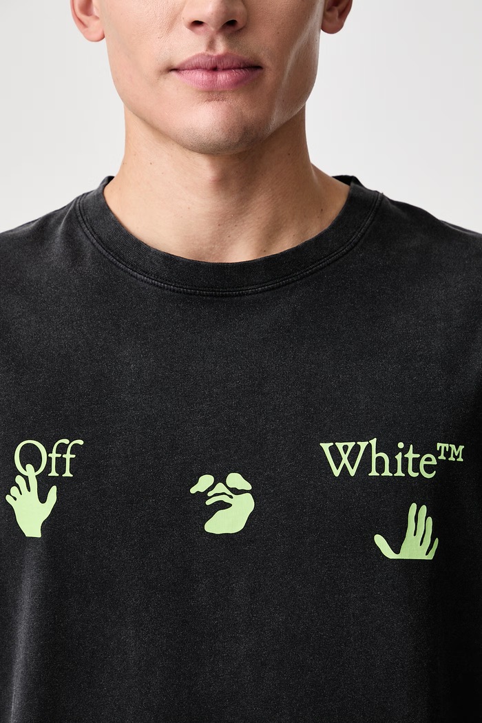 Off-White Bacco Arrow Skate t-shirt cotton Men's 44MAA120F26J019001