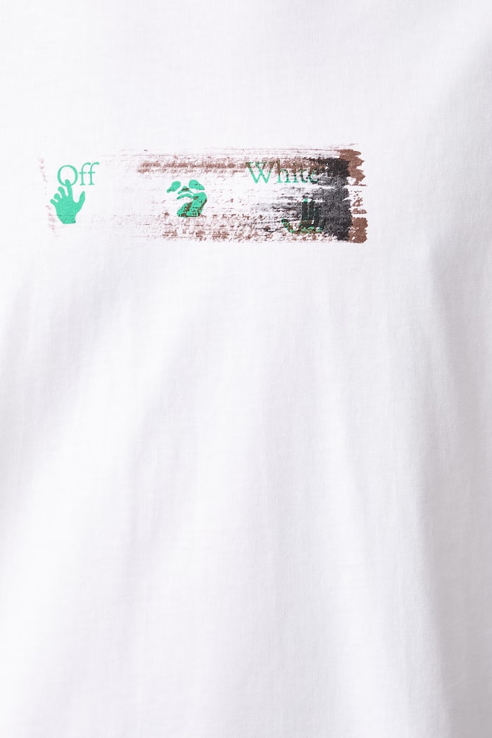 Off-White Inked Narciso Skate tričko bavlněné pánské 44MAA120F26J012100