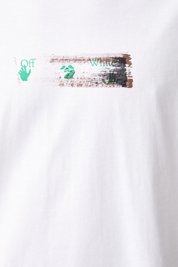 Off-White Inked Narciso Skate tričko bavlněné pánské 44MAA120F26J012100