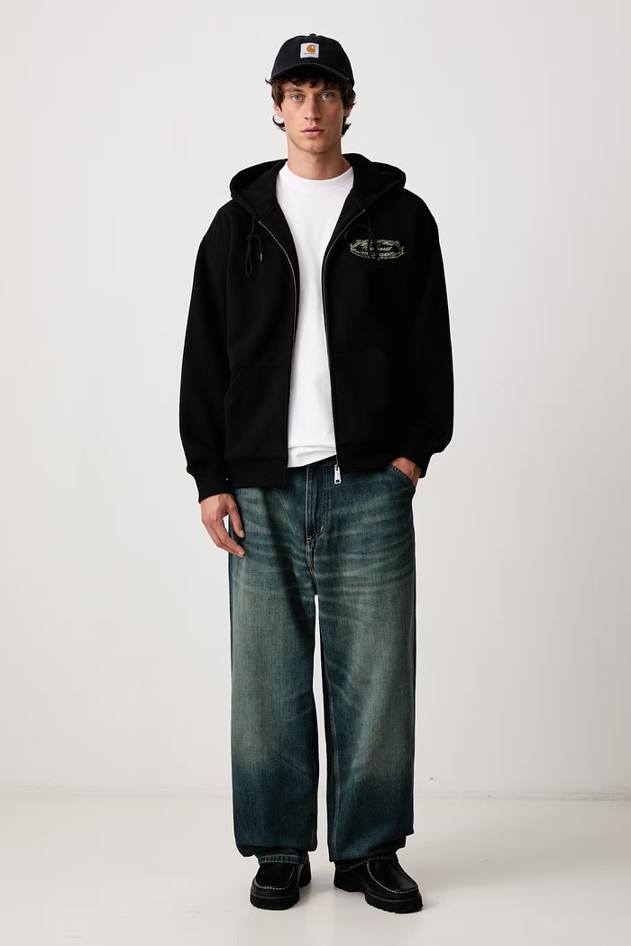 Carhartt WIP Feather Progress T-Shirt bawełniany męski I037227 biały AW26