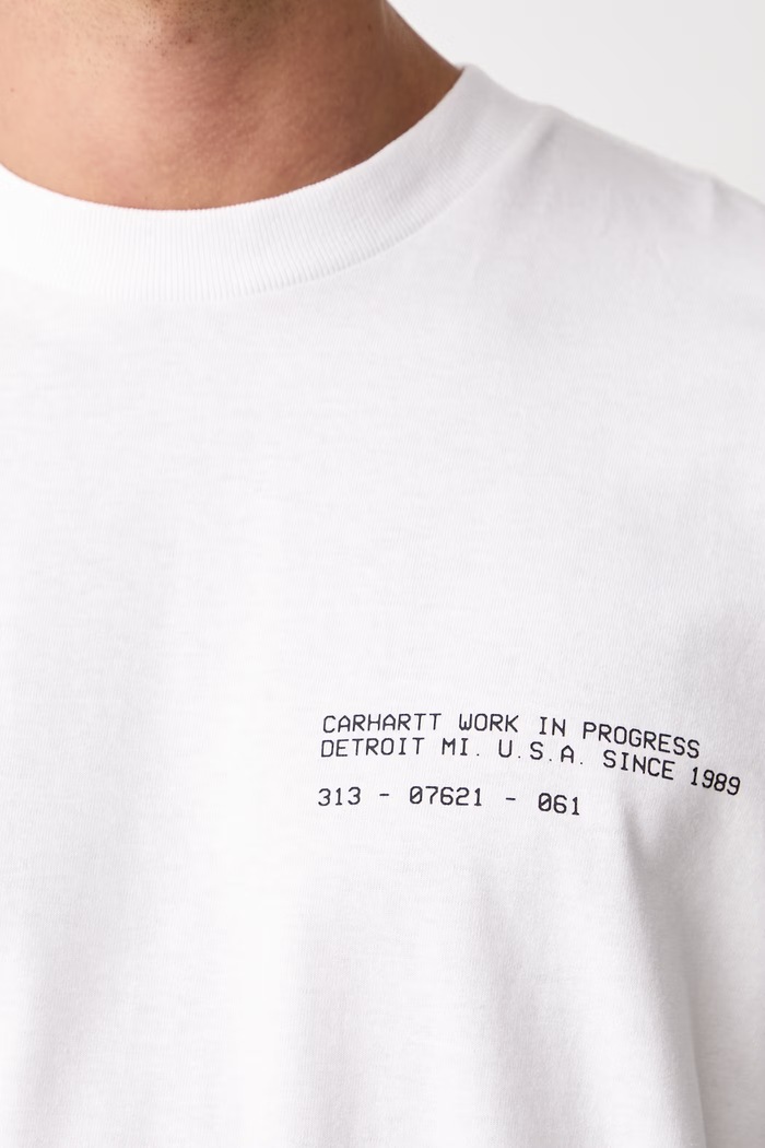 Carhartt WIP Feather Progress T-Shirt bawełniany męski I037227