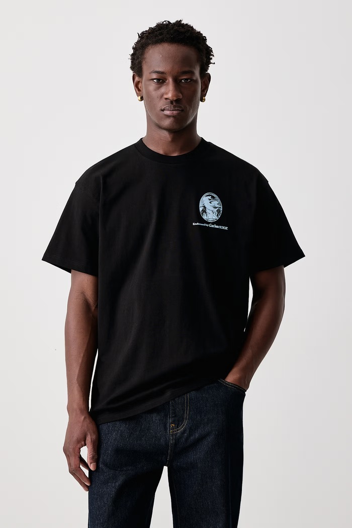 Odzież Carhartt WIP Vote T-Shirt męski bawełniany I037269 czarny