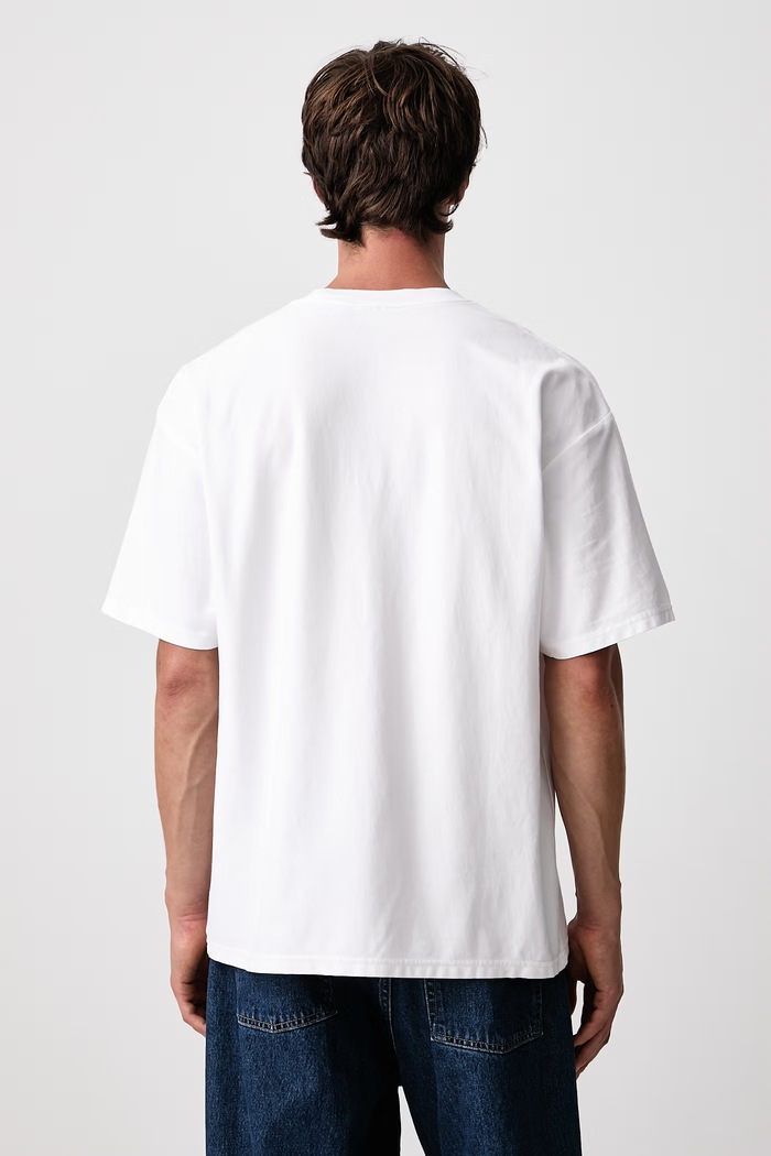 Îmbrăcăminte Carhartt WIP 1989 Winners T-Shirt tricou oversized din bumbac pentru bărbați I037264 alb