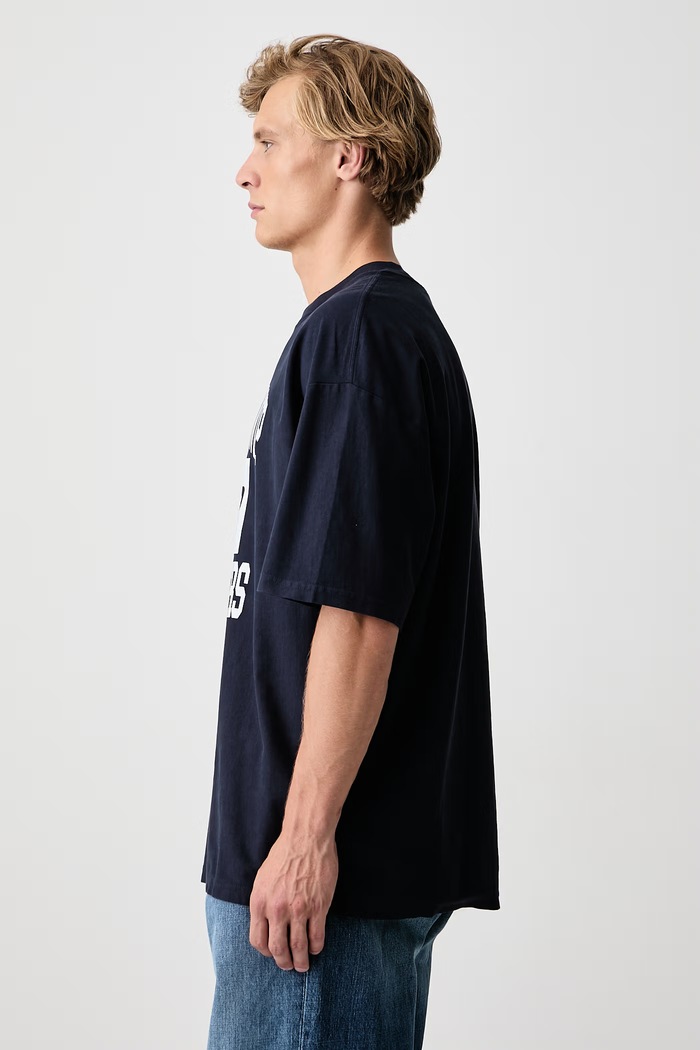 1989 Winners T-Shirt oversize bawełniany męski Carhartt WIP I037264 granatowy