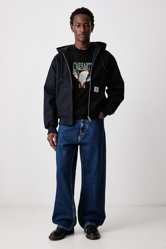 Carhartt WIP Pennon T-Shirt bawełniany męski I037261 czarny AW26