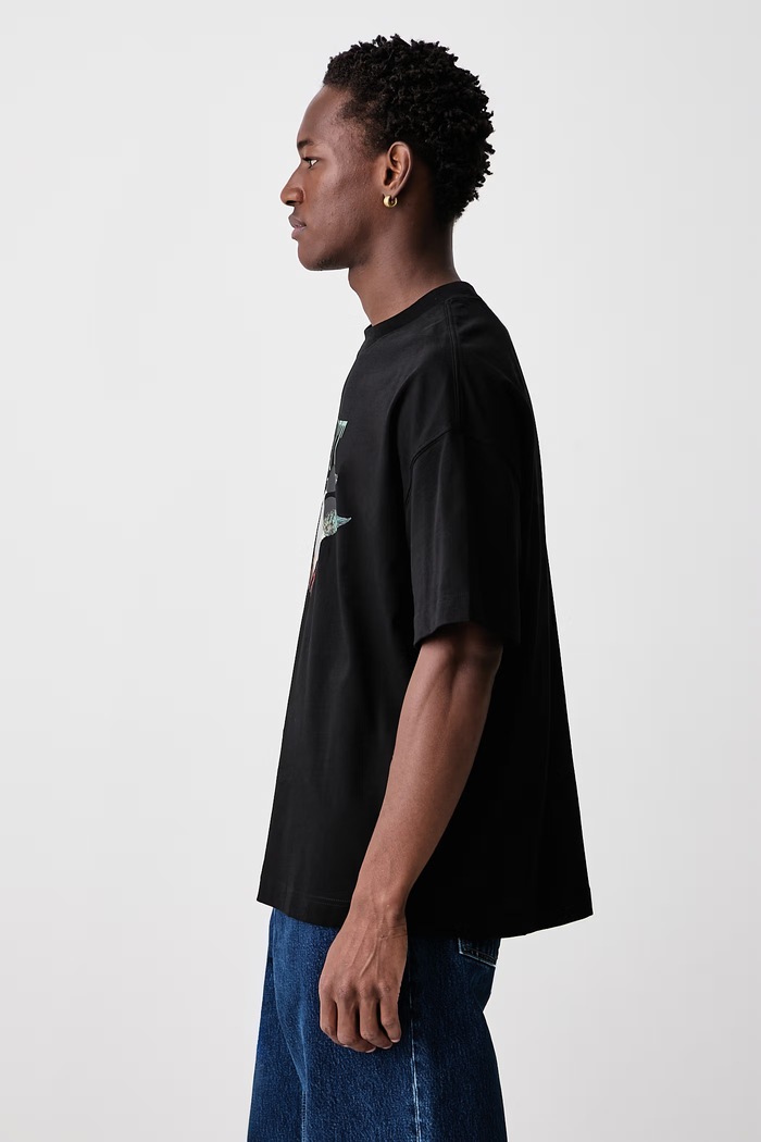 Pennon T-Shirt bawełniany męski Carhartt WIP I037261 czarny