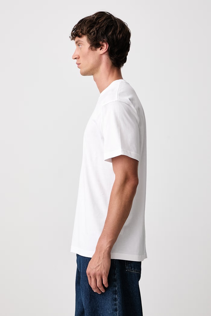 Old Painter T-Shirt bawełniany męski Carhartt WIP I037248 biały