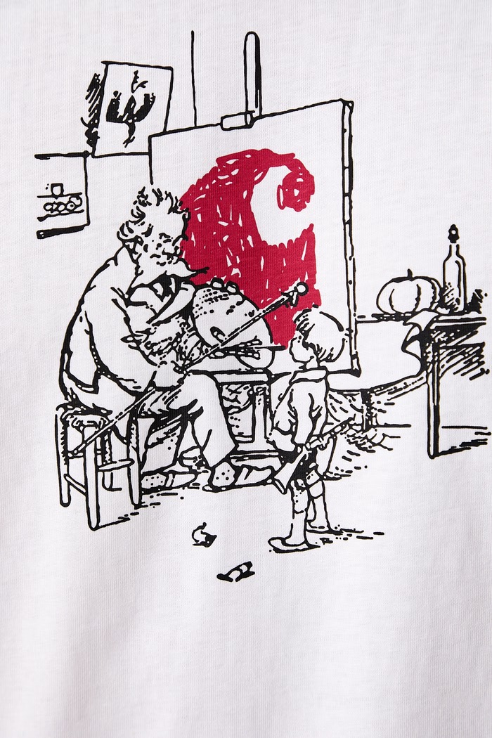 Carhartt WIP Old Painter T-Shirt bawełniany męski I037248