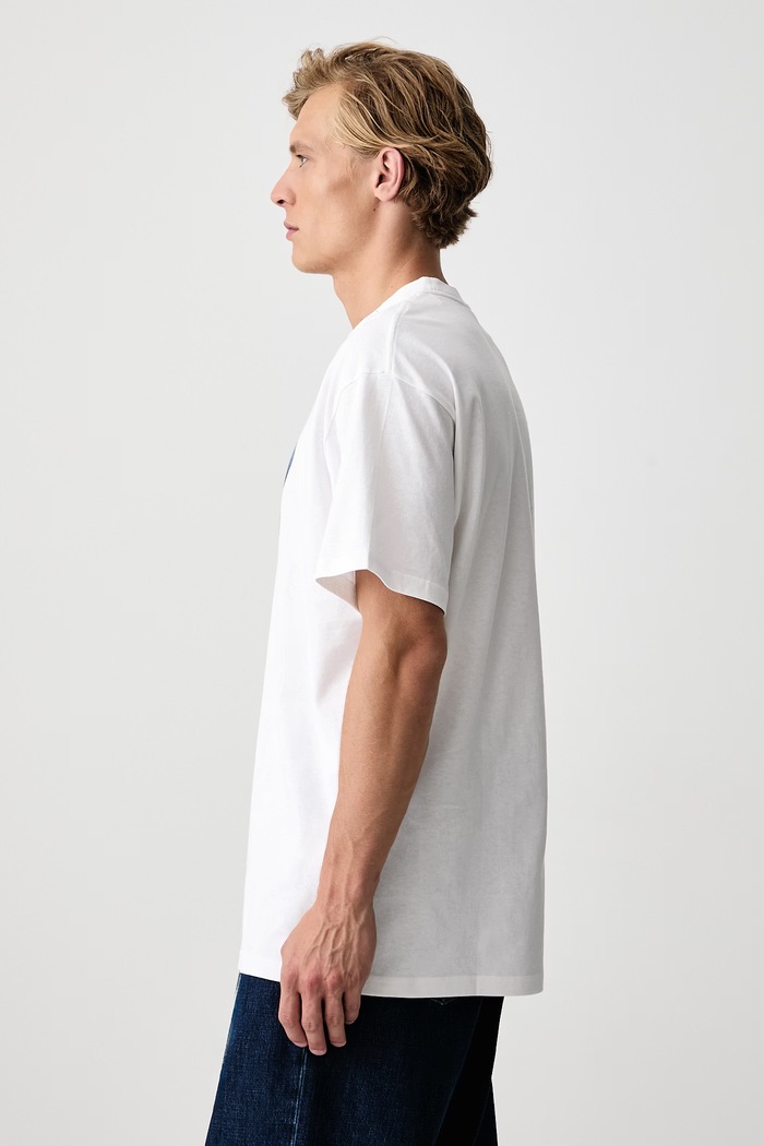 Fromage T-Shirt męski bawełniany Carhartt WIP I037239 biały