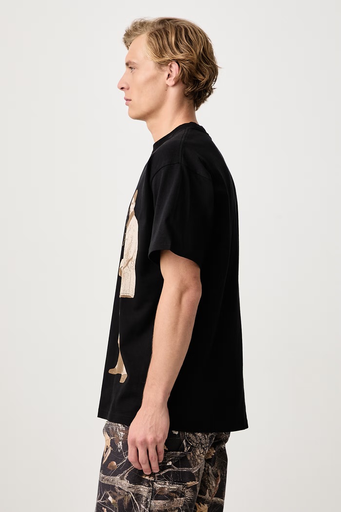 Archive '95 T-Shirt in cotone da uomo Carhartt WIP I037236 nero