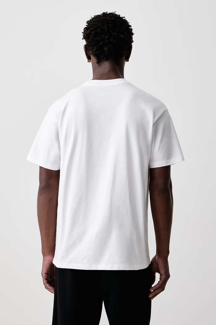 Odzież Carhartt WIP Avenue T-Shirt bawełniany męski I037220 biały
