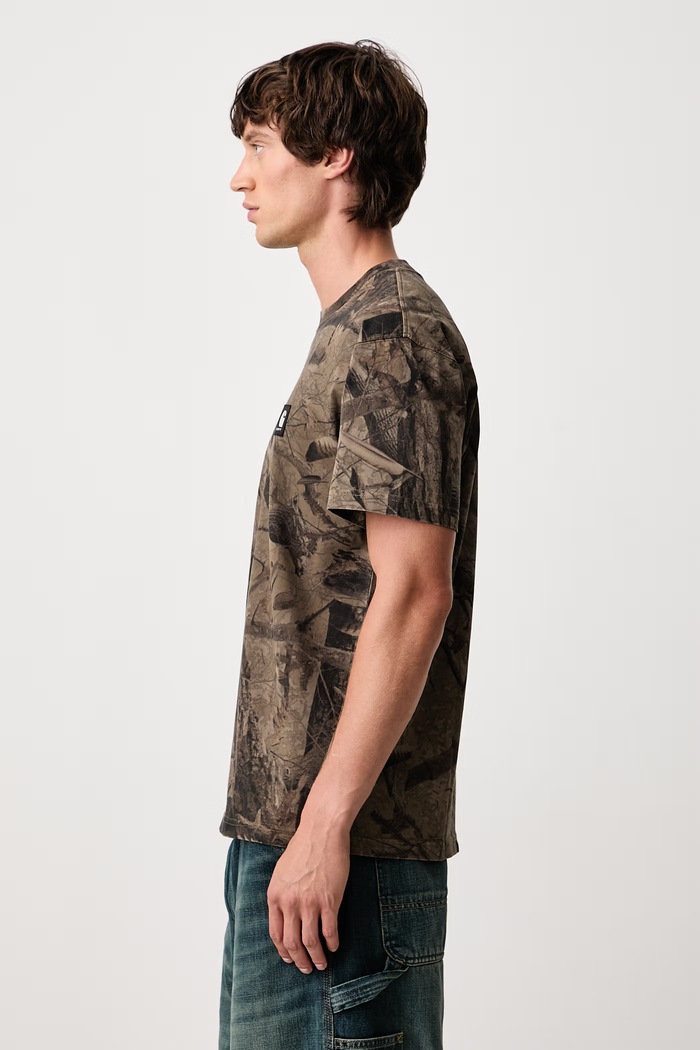 Feather Tree T-Shirt тениска от памук мъжка Carhartt WIP I037168 многоцветен