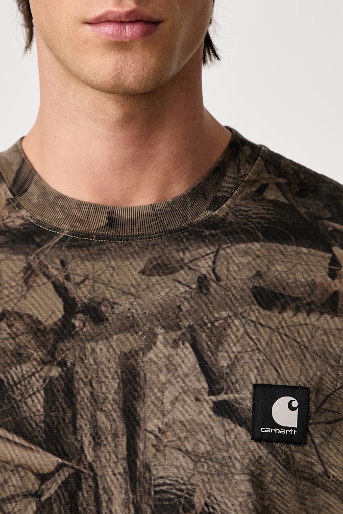 Carhartt WIP Feather Tree T-Shirt тениска от памук мъжка I037168