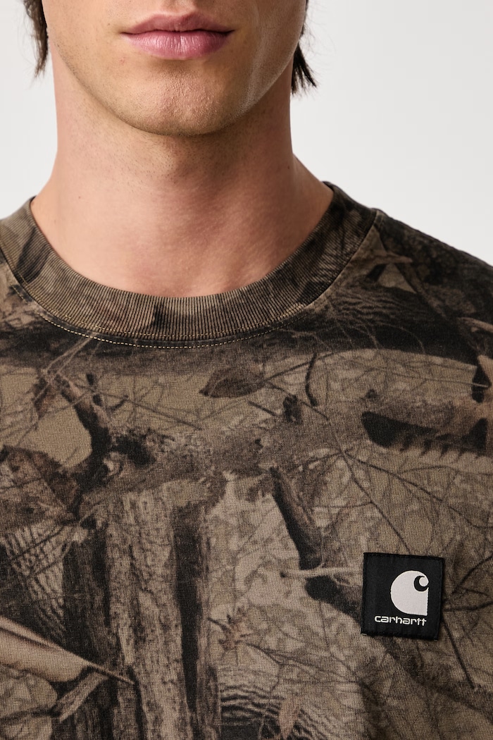 Carhartt WIP Feather Tree T-Shirt тениска от памук мъжка I037168