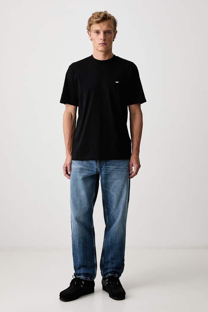Carhartt WIP Small Heart T-Shirt męski bawełniany I037116 czarny AW26