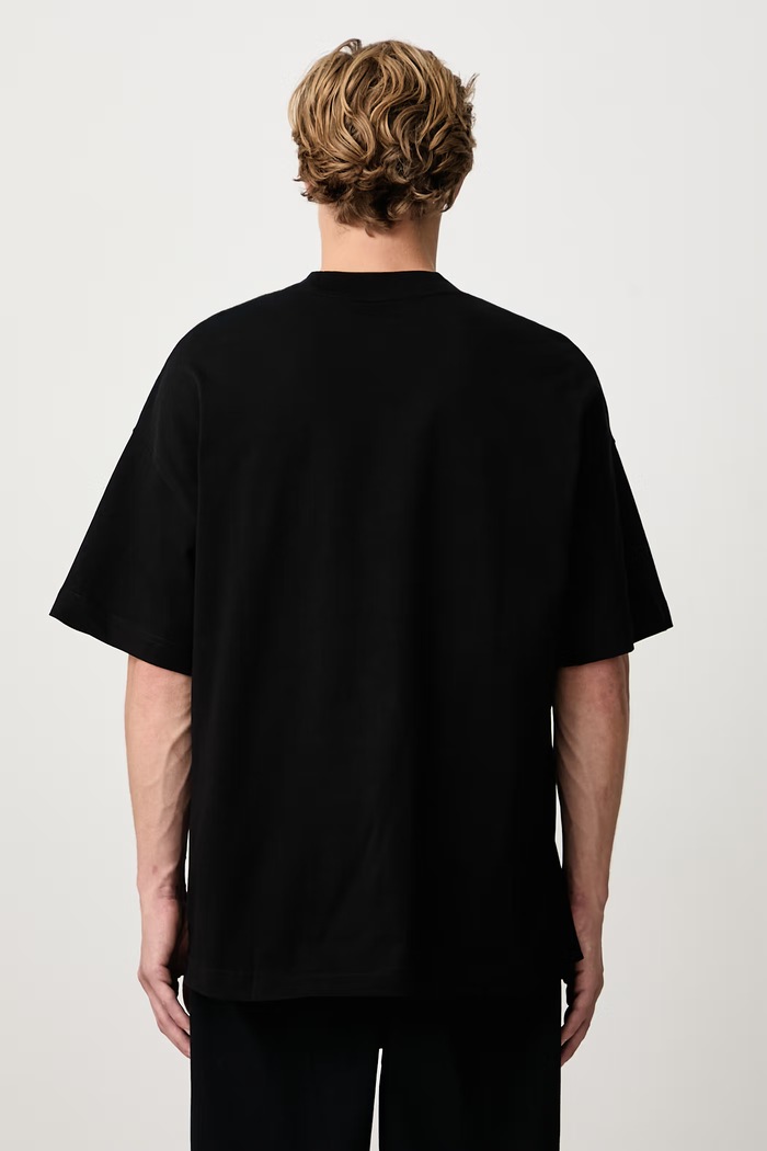 Odzież Carhartt WIP Chapter Script T-Shirt bawełniany męski I037112 czarny