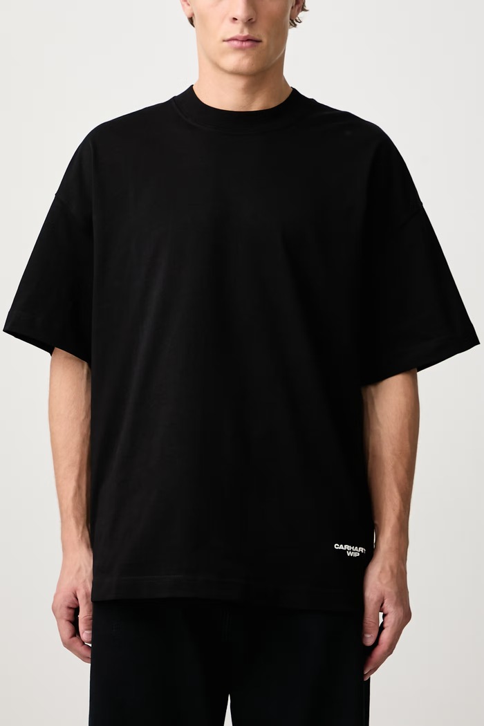 Chapter Script T-Shirt bawełniany męski Carhartt WIP czarny I037112