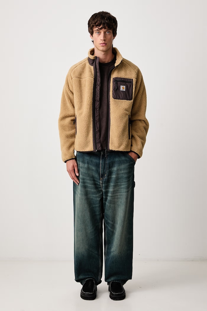 Carhartt WIP Lambert T-Shirt in cotone da uomo I037016 marrone AW26