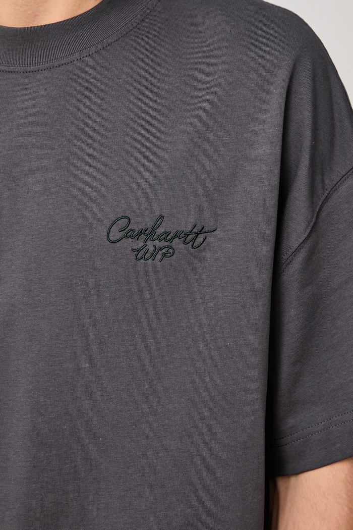 Carhartt WIP Signature Script T-Shirt in cotone da uomo I033828