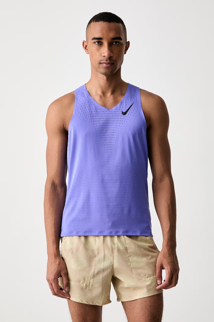 Nike top treningowy męski AeroSwift fioletowy FN4231.570