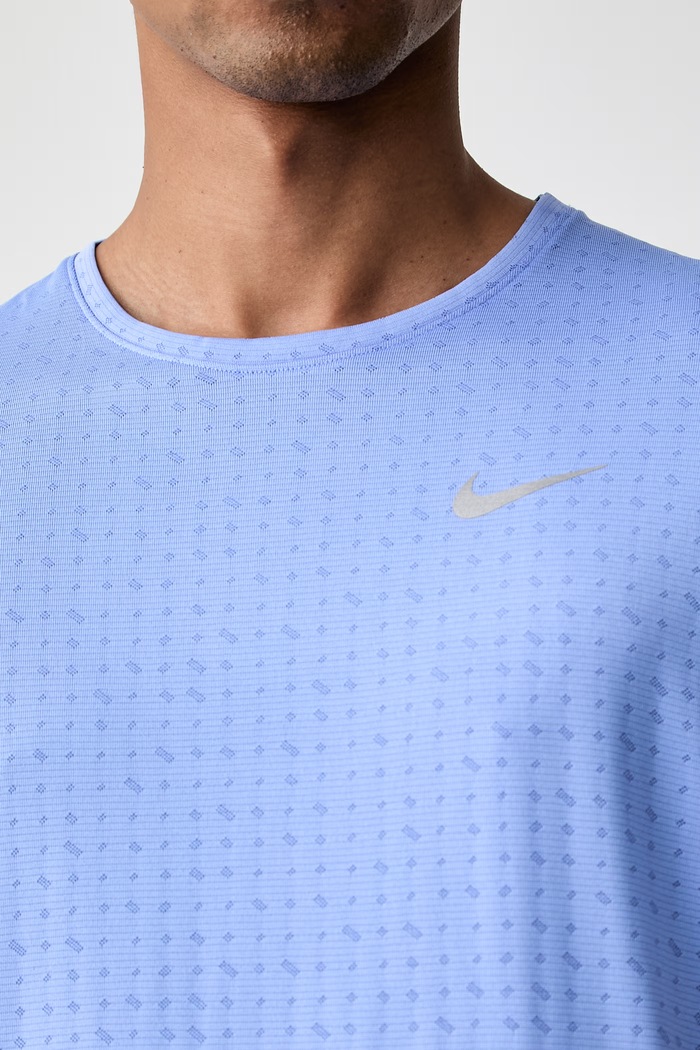 Nike T-shirt sportowy męski Miler Breathe HJ4181.494 niebieski
