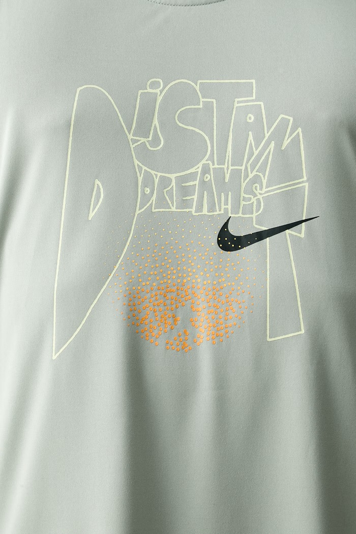 Nike top sportowy męski Stride IO0525.370 zielony