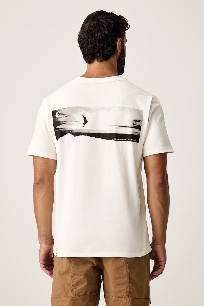 Odzież BOGNER Fire+Ice T-shirt damski bawełniany MICK3 54359760 beżowy