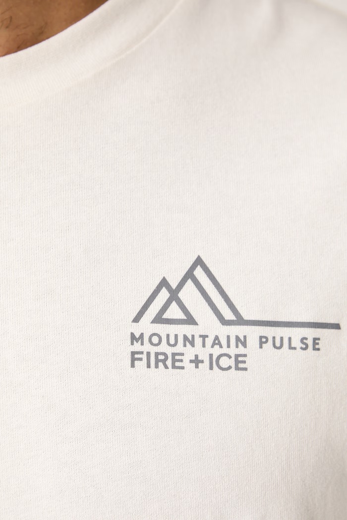 T-shirt damski bawełniany MICK3 BOGNER Fire+Ice beżowy 54359760